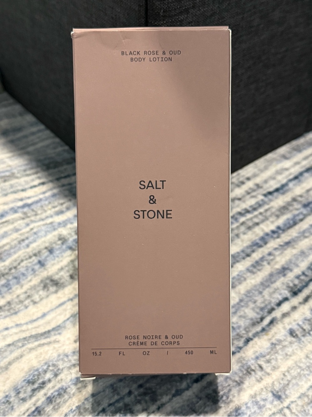 Salt & Stone Black Rose & Oud Body Lotion — Blush Brown